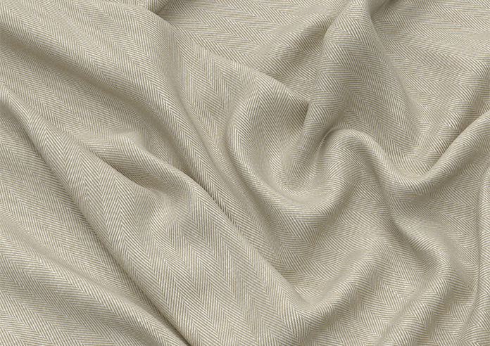 Delicate Chevron, Hessian - Made to Measure Curtains - Image 4